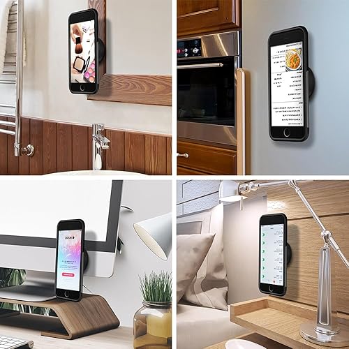 Miniatura 8 de Soporte de teléfono de coche para teléfono celular, soporte magnético universal para teléfono para iPhone, Samsung, Google, Huawei, Nokia, otros