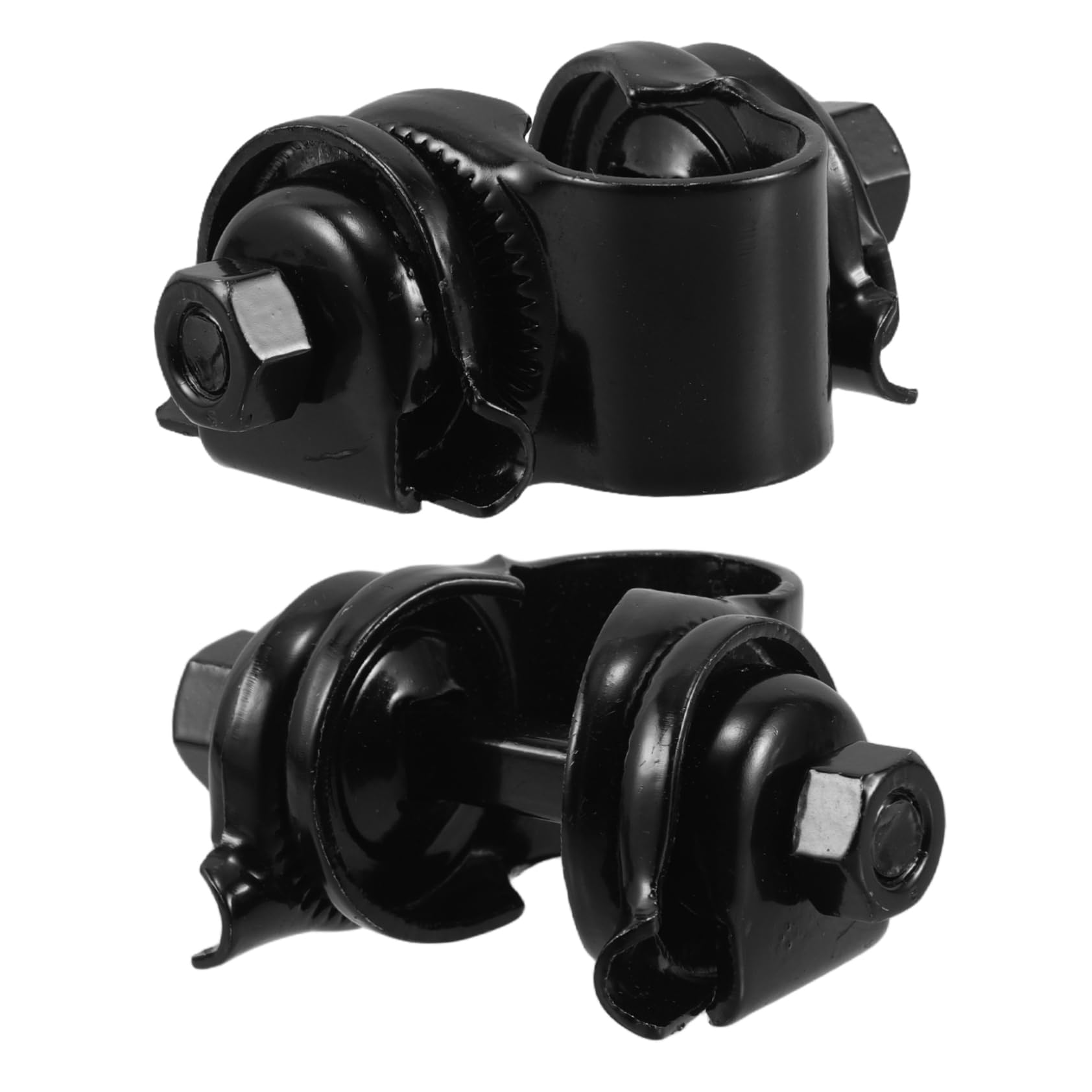 Sosoport 2pcs Bike Conversion Clamp Durable Adapter for Mountain Folding Bikes Secure Attachment for Standard Rail Saddles Reduces Riding Fatigue Provides Excellent Support