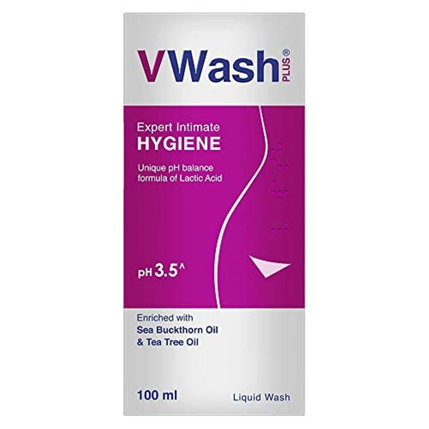 VWash Plus Intimate Hygiene Wash - 200ml (100x2)