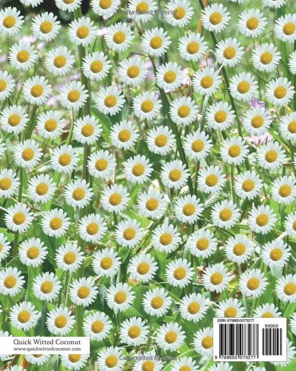 Daisy Notebook, Ruled Pages, 8x10 - Image 2