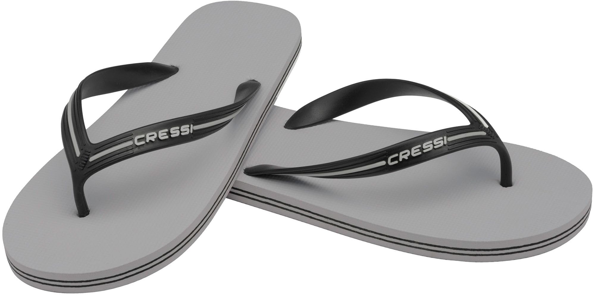 Cressi Unisex Adult Bahamas Flip Flop - Grey, UK 11/11.5 - EU 45/46