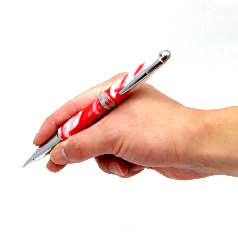 Amazon | オート 水性ボールペン NISHIKI 赤 CB-NSKアカ | 水性