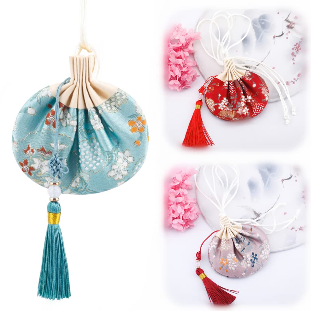 【新品】アクセ袋 M 31枚 アクセサリーポーチ 巾着 ジュエリーポーチ Amazon.co.jp: ジュエリーポーチミニ巾着ポーチ3個セット