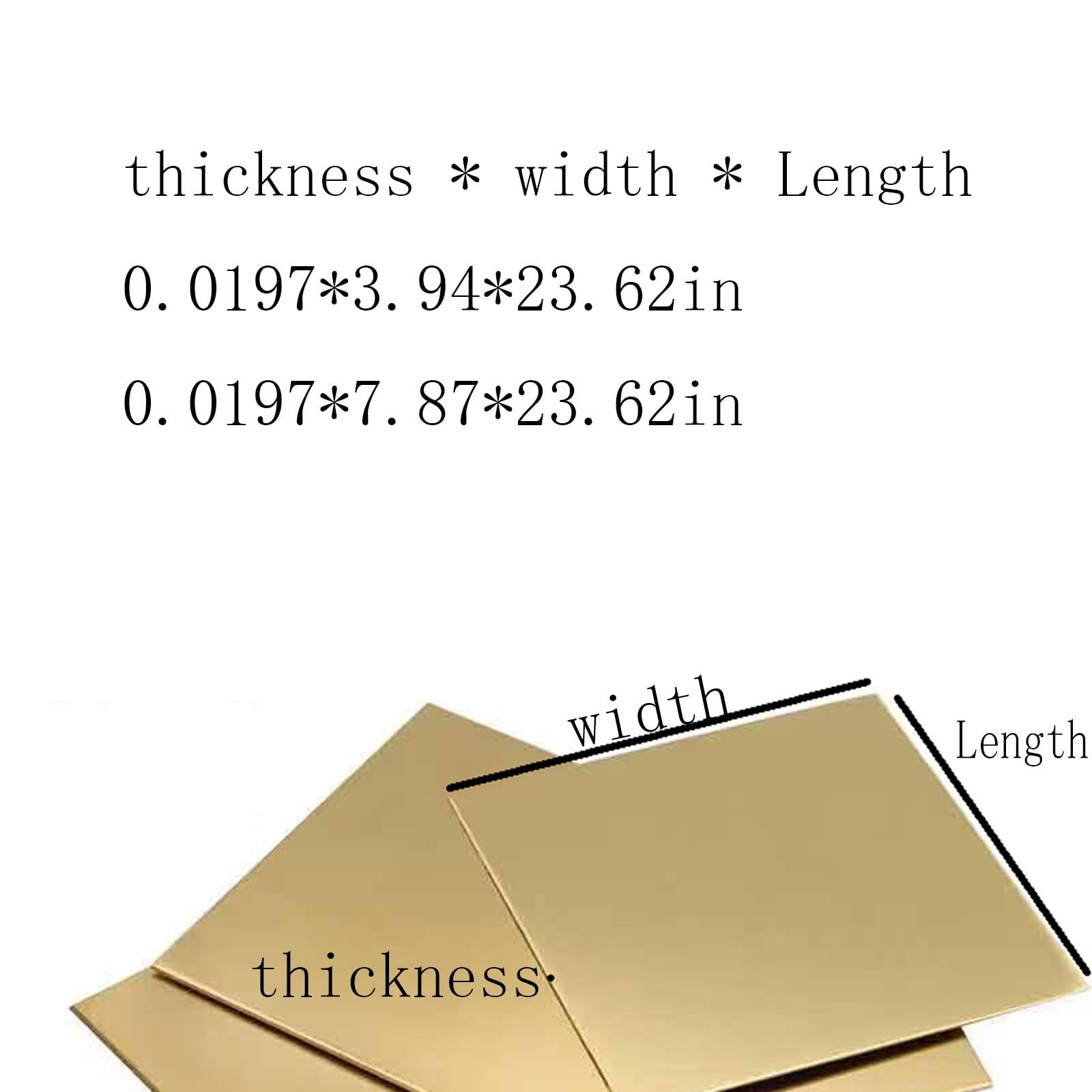 Einteiliges rechteckiges, hochglanzpoliertes H62-Messingblech | DIY geätztes Typenschild, leitfähige Dichtung, industrielle Verarbeitung, Kupferplatte(1mm*200mm*600mm)