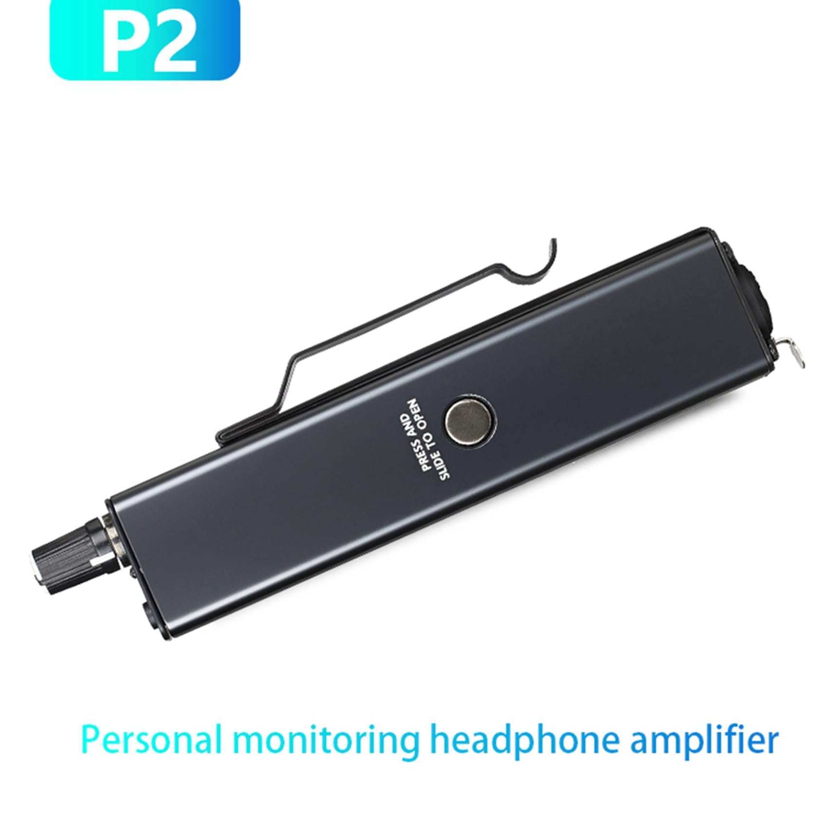 3X Amplificador de Auriculares P2, para Usar en Carretera, con Conmutación Instantánea Estéreo/Mono y Circuito de Ruido Ultrabajo para Bateristas y Cantantes en