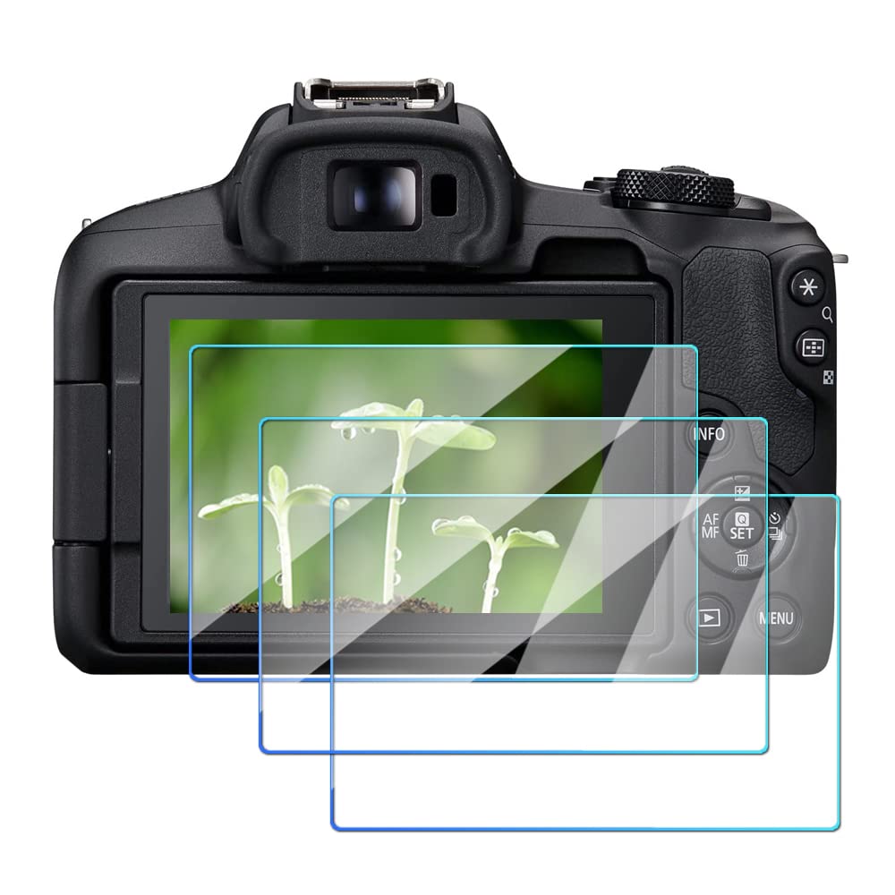 Pellicola Vetro Temperato Per Fotocamera Canon R50 E R8 - Durezza 9H, 0.3mm, Confezione Da 3 - Protezione Antigraffio E Anti-Impronte - Foto 4