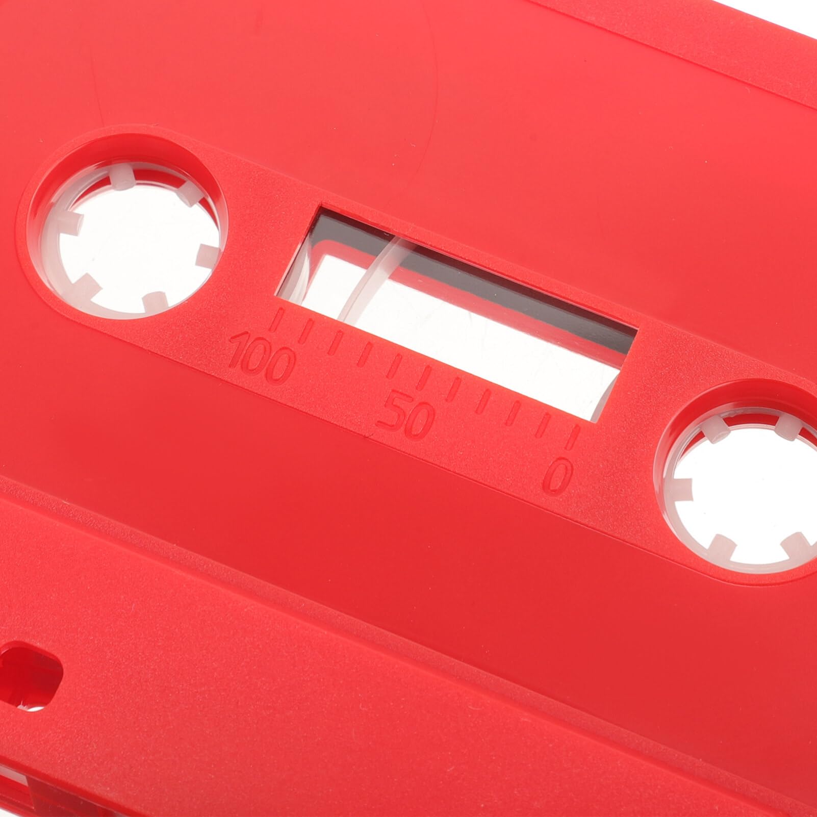 NUOBESTY Custodie in plastica per cassette audio, 4 pezzi, nastro per cassette vuote, nastri audio vuoti colorati