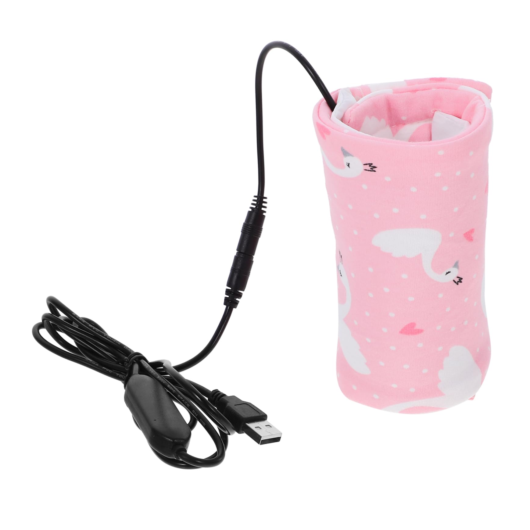 TOYANDONA 2pezzi Borraccia Termica Usb Per Scaldabiberon Sacchetto Isolante Con Riscaldamento Programmabile Per Genitori Movimento