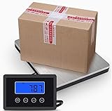asdchZen Balance Électronique De Haute Précision 300 Kg, Balance Professionnelle pour Colis Postaux, Commerce, Plate Forme Multifonctionnelle en Acier Inoxydable pour L'Encapsulat