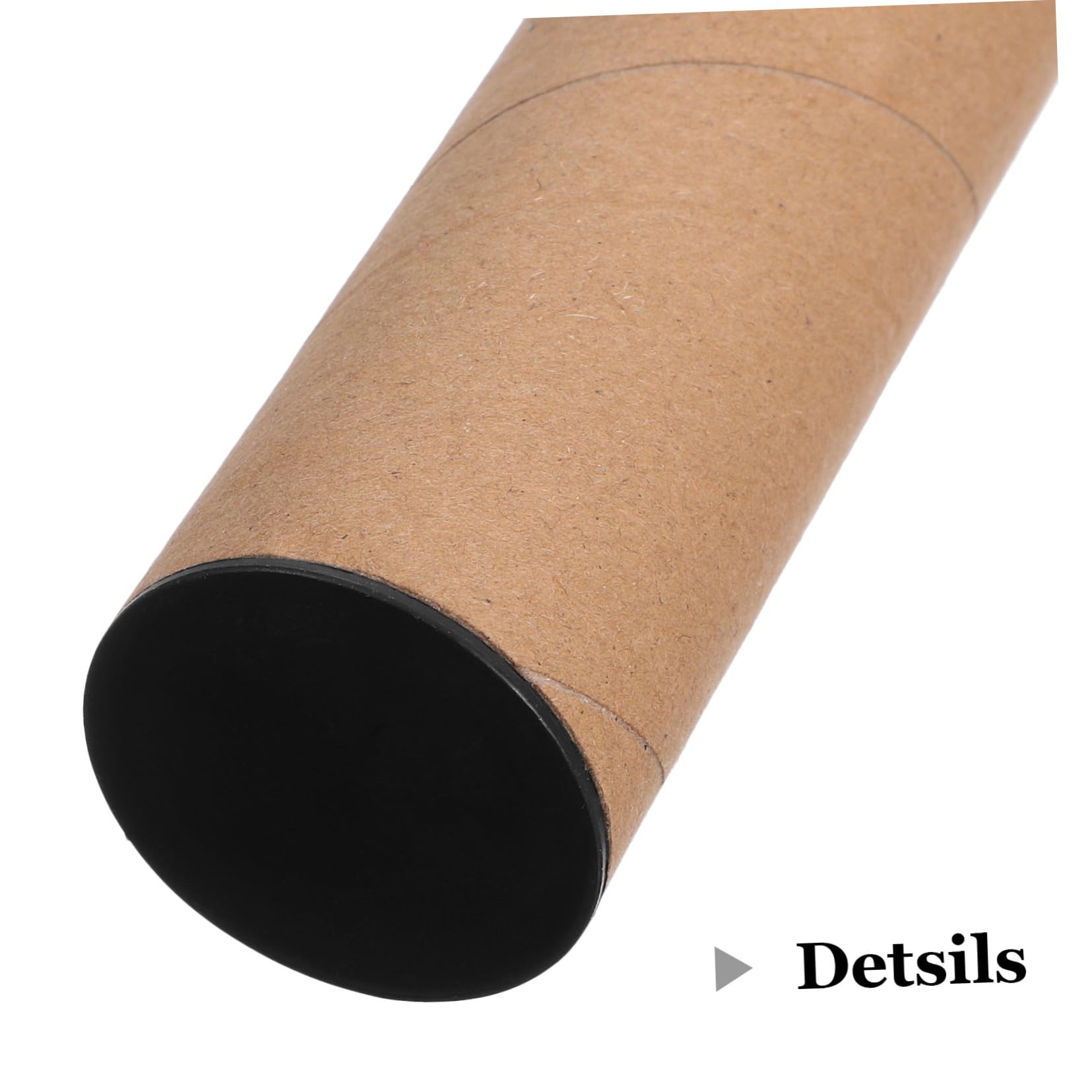 OSALADI 10 pièces Lot de Tubes Expédition Carton Kraft avec Bouchons pour Affiches Documents Posters et Plans Tubes Rigides pour Envoi et Stockage Sécurisé