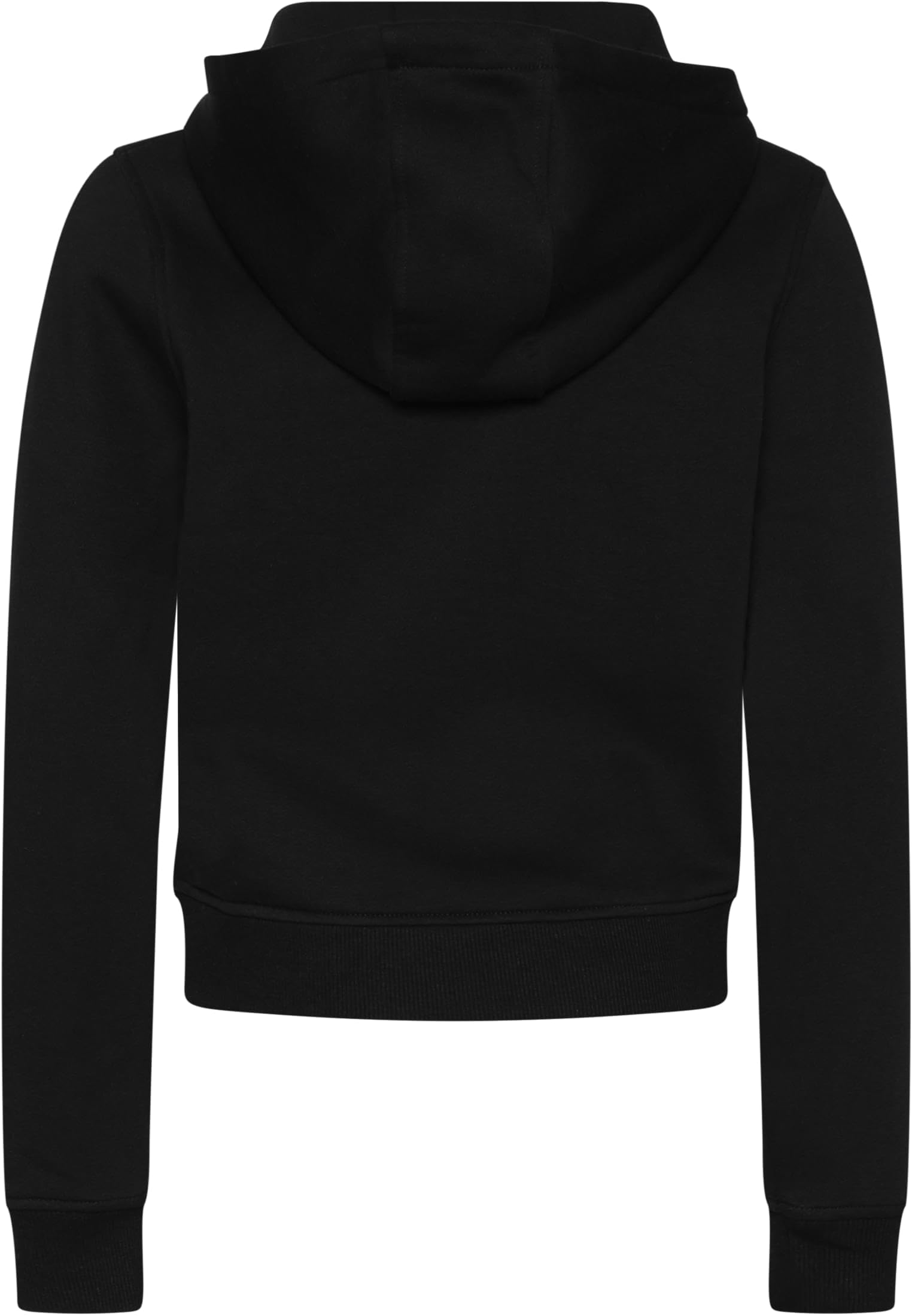 Urban Classics Sudadera con Capucha para niña, Color Negro, 122-128