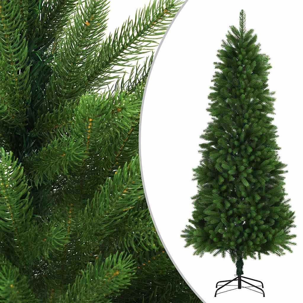 Home tools - Árbol de Navidad artificial con luces LED y bolas, 240 cm, color verde