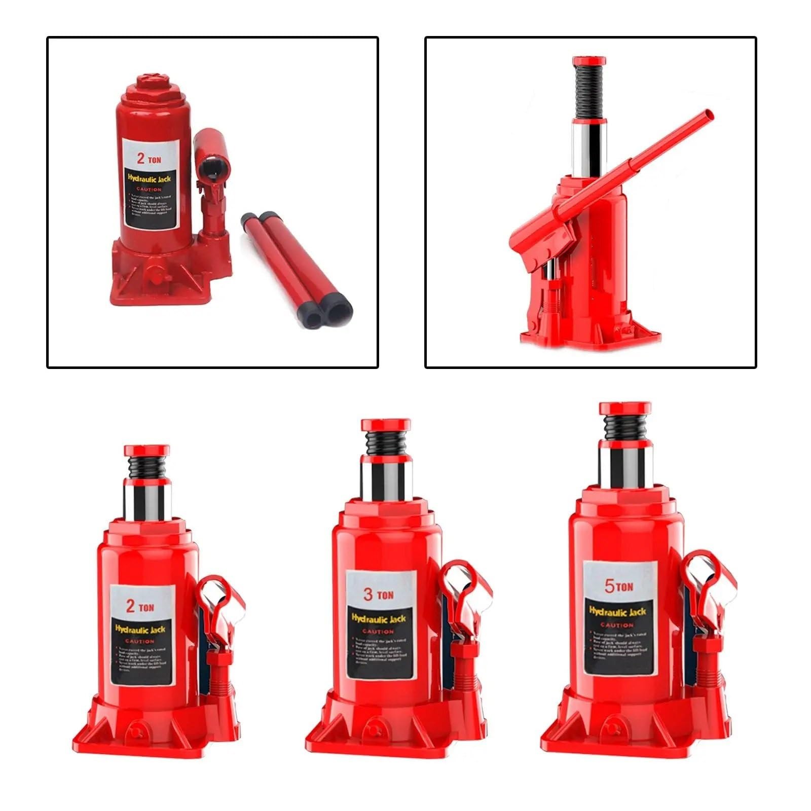cric per Auto Jack automobilistico Domestico Jack Piccolo Martinetti Idraulici per Barche Accessori cric per(5T)