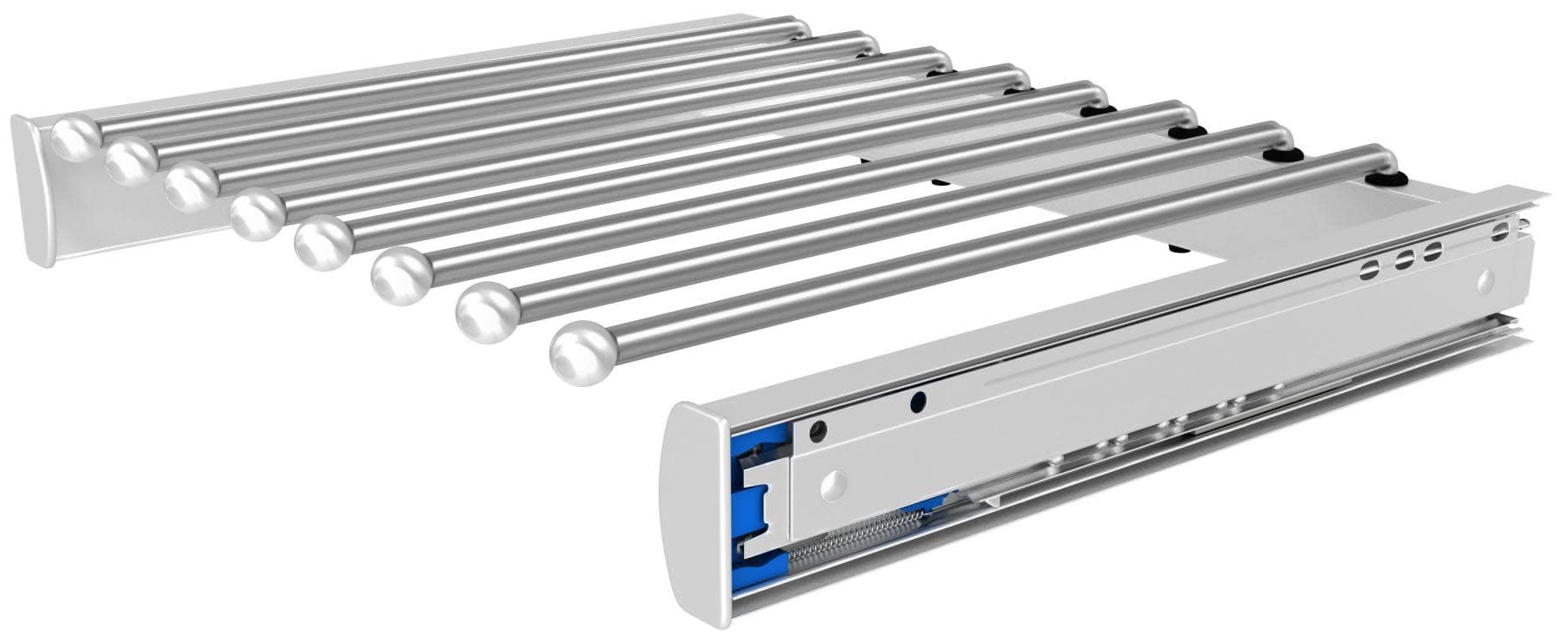 Sidelines Steel Pullout Pants Organizer w/Soft-Close for Custom Closet Systems