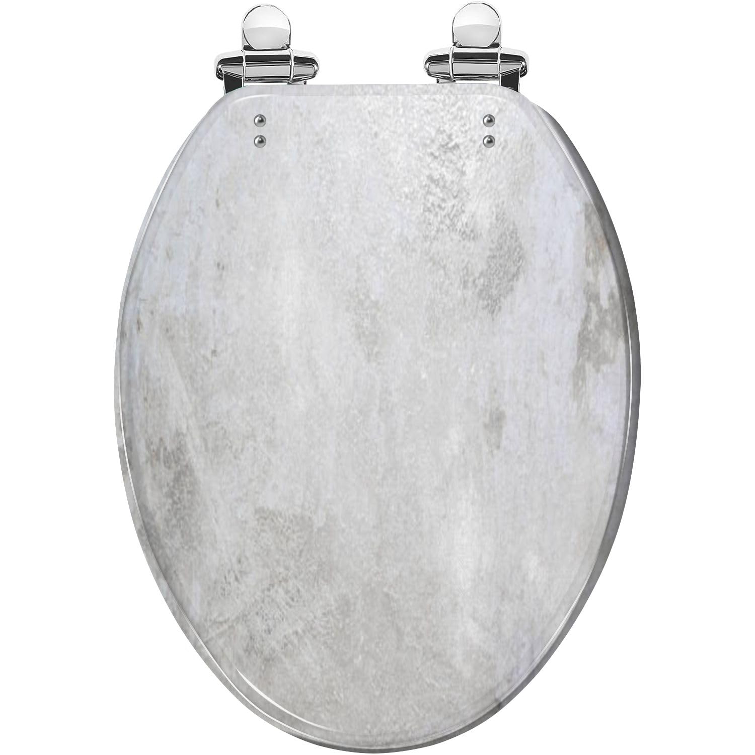 Gutuyehkea Multi2 Green Frosted Glass Toilet Seat Elongated Slow Close Quick-Release Hinges Easy Clean(Multi2)