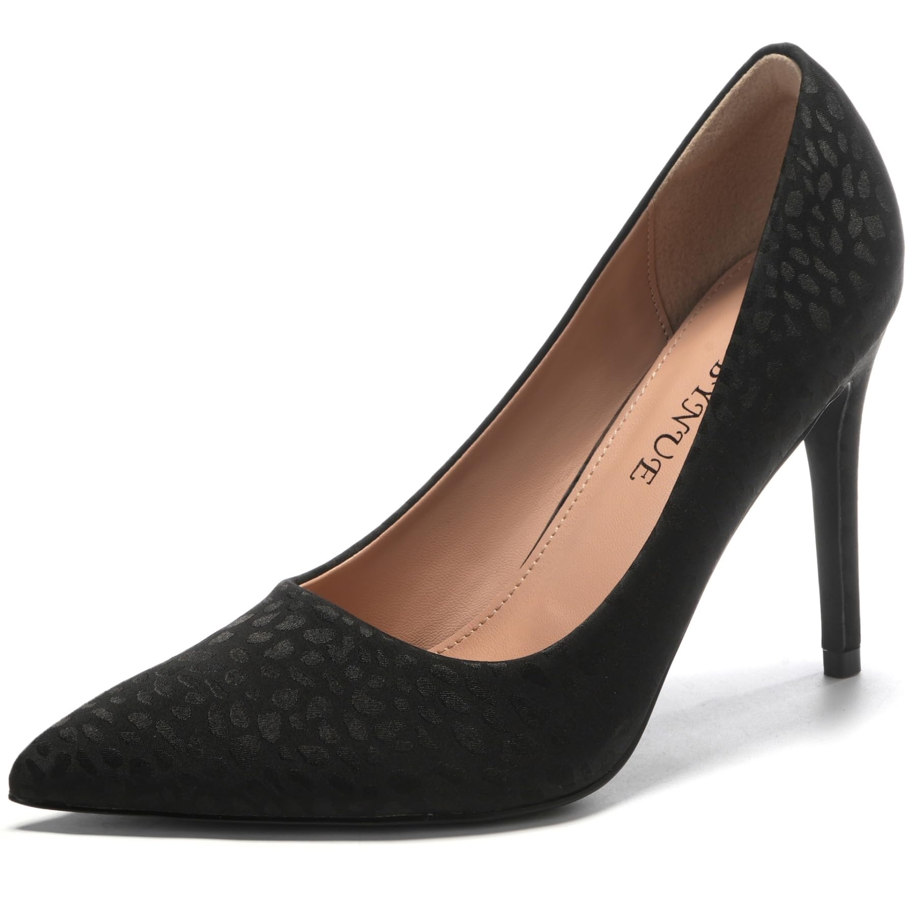 Women's Pumps Sexy High Heels 4 inch Pointed Closed Toe Stiletto Heel Evening Party Wedding Comfortable Dress Shoes