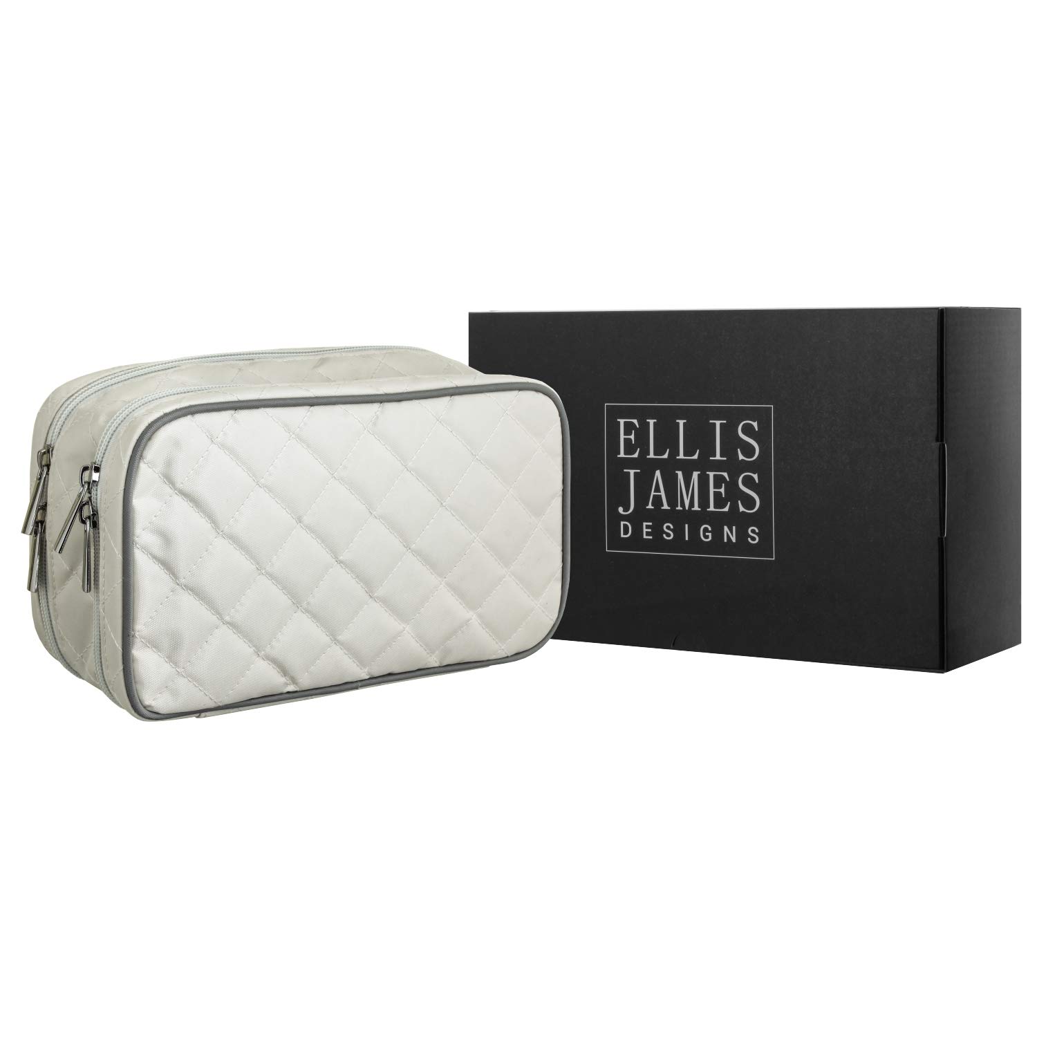 Buy ELLIS JAMES DESIGNS Travel Jewelry Organizer Bag Case Cream