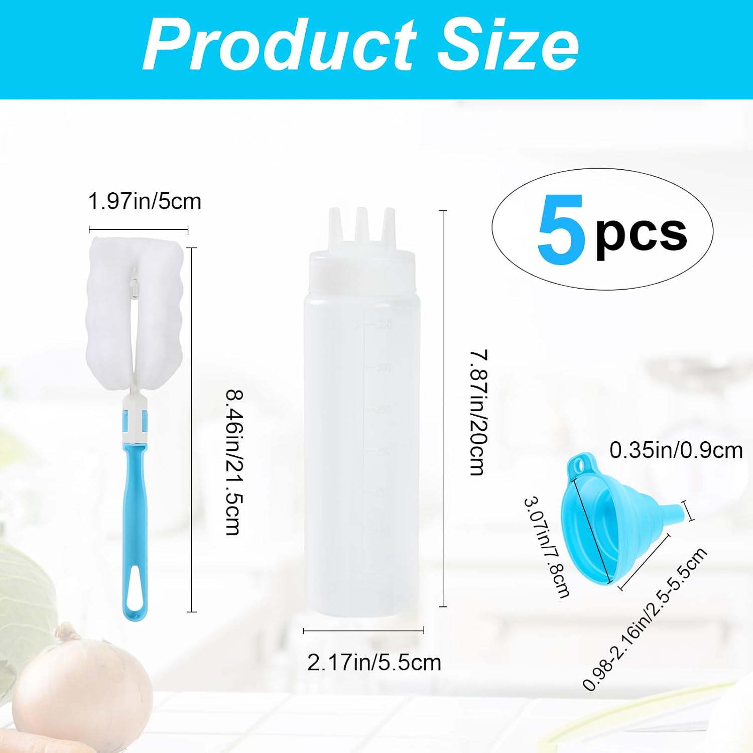 3 Hole Squeeze Bottles for Sauces, 3 Pcs Squirt Condiment Squeeze Bottles, Reusable Dust-Proof Salad Dressing Shaker Bottle for Ketchup Mustard Vinegar Oil BBQ Dressing Paint 350ml