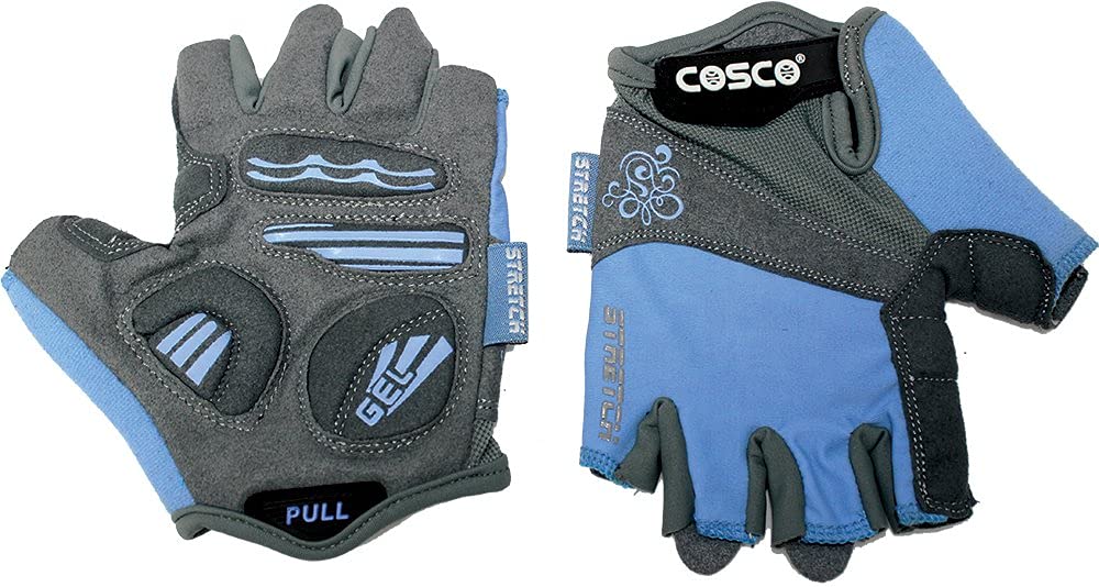Cosco Stretch Women's Fitness Gloves, Small, Color May Vary, Assorted Colors