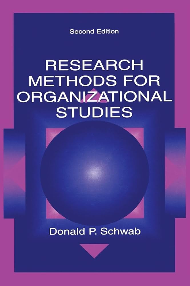 Amazon.com: Research Methods for Organizational Studies