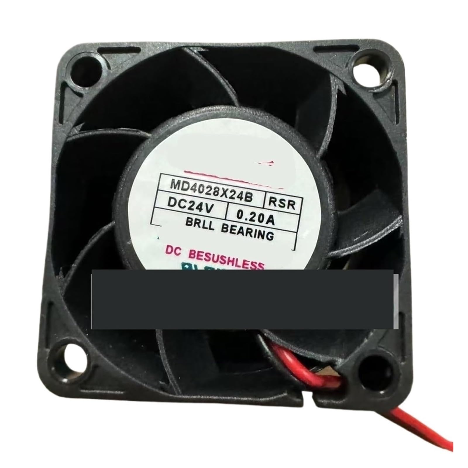 YMUGUEGH MD4028X24B-RSR 24V 0.20A/0.18A 4028 Cooling Fan(0.18A)