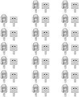 Vista 1 de 20 Pairs AA AAA Batteries Metal Battery Spring Contact Plate Replacement for Remote Control Battery Charger