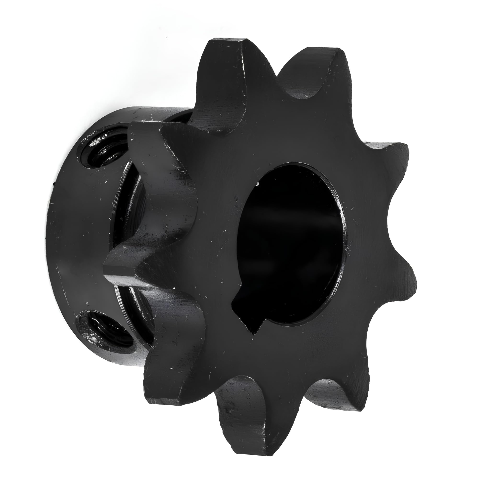 Jeremywell #40 Roller Chain Sprocket, 9 Tooth B-Hub, 5/8" Bore, Hardened Steel — Amazon image 2
