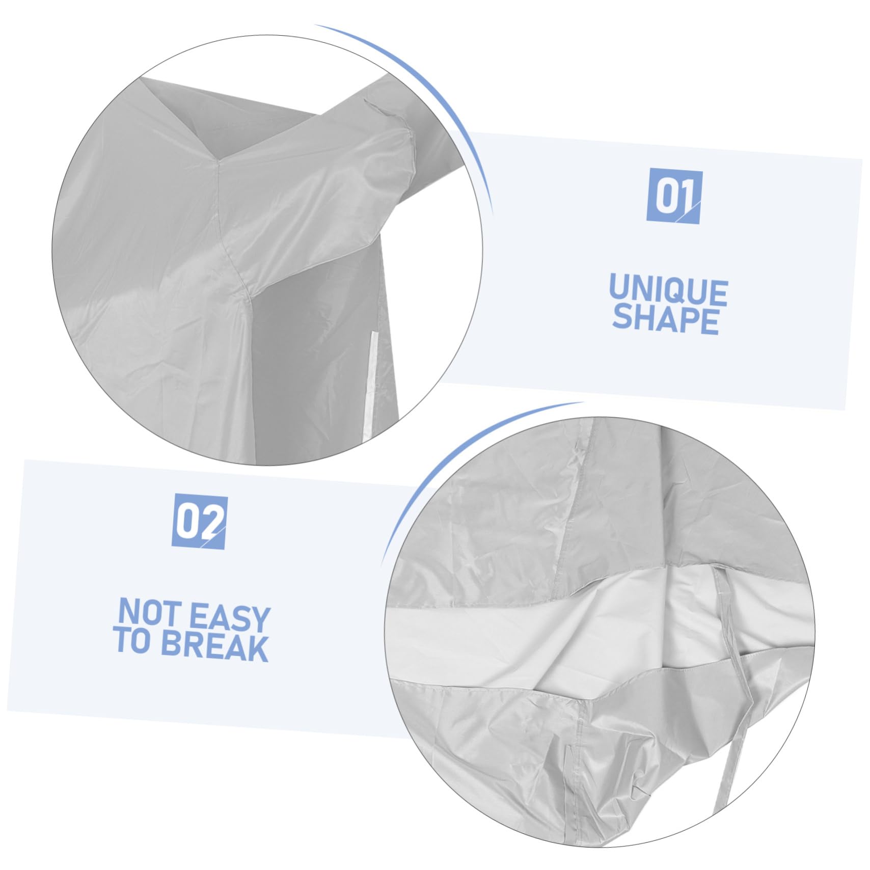 MAGICLULU Housse de Protection Imperméable Tissu Oxford pour Vélo et Moto Protection la Pluie et L’humidité, Usage Extérieur