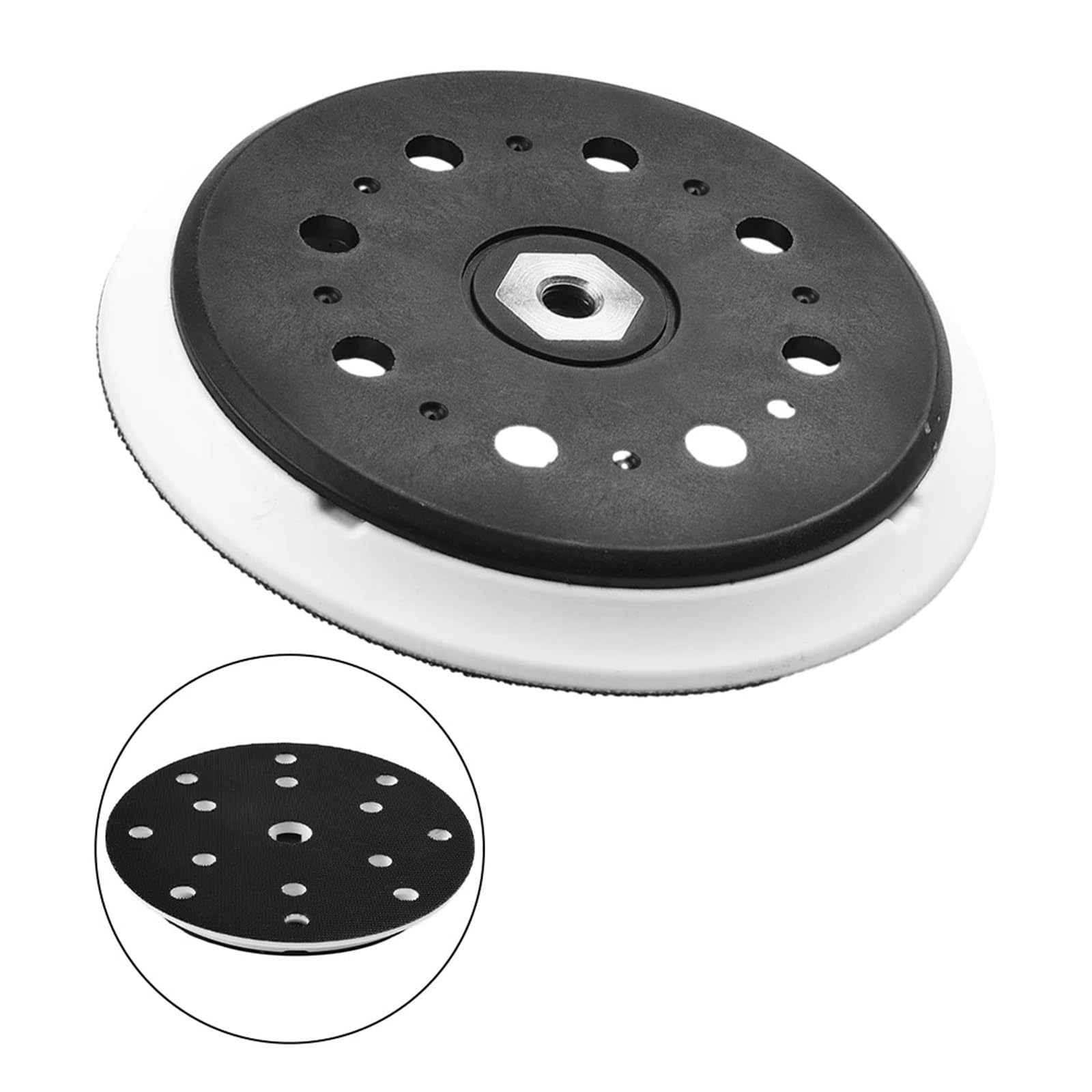 discos de lija para pulidora Almohadilla de respaldo disco lijado, almohadilla lijadora 6 pulgadas, pulido for LIJADORA Orbital, eléctrica, herramientas pulidoras para Molienda y Pulido