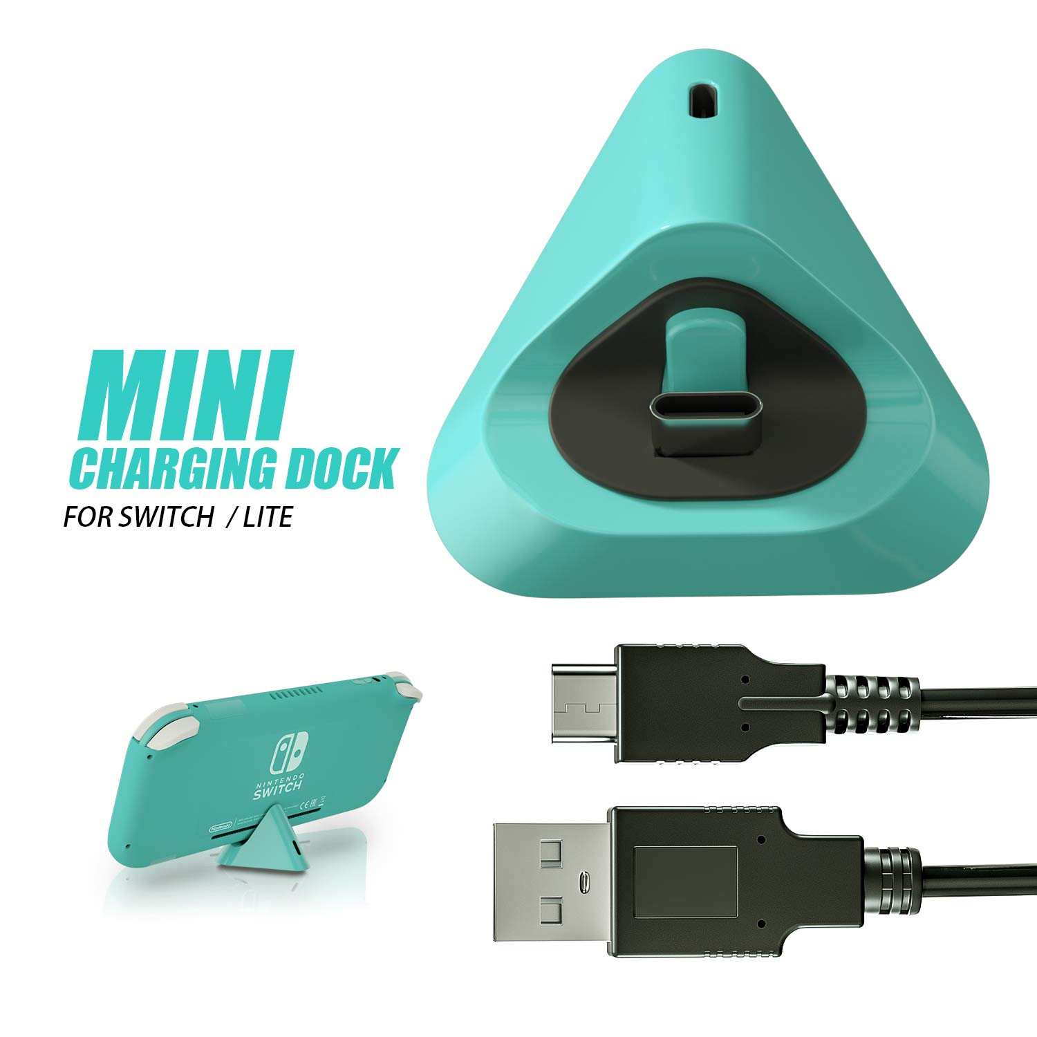 Charger Dock For Nintendo Switch Lite Charging Stand For Nintendo