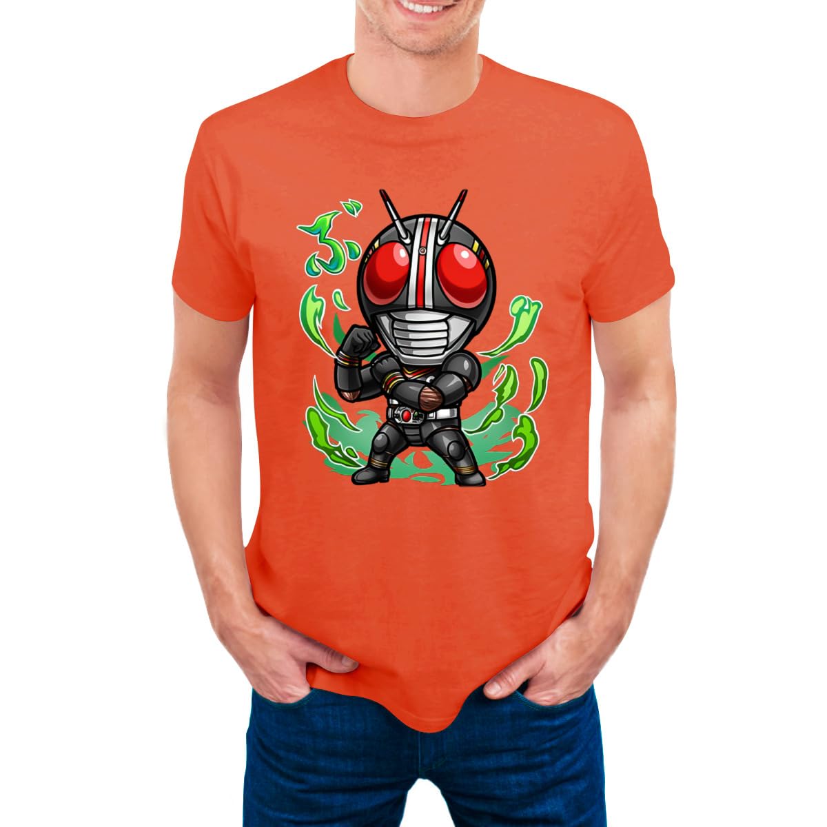 Amazon.co.jp: 仮面ライダーBLACK tシャツ メンズ 半袖 トップス T 