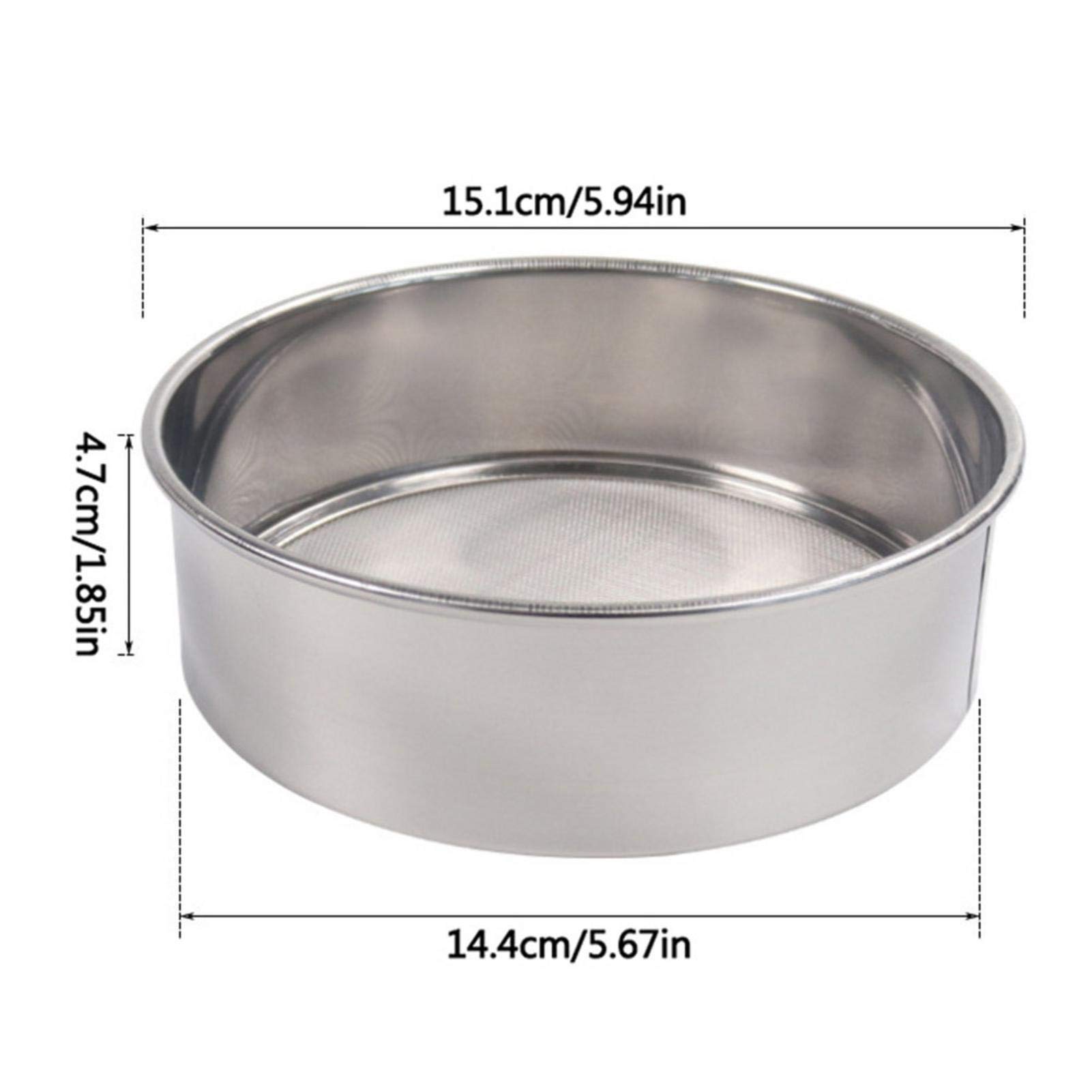 Amazon｜粉ふるい 裏ごし ふるい メッシュ40 ステンレス製 小型 粉