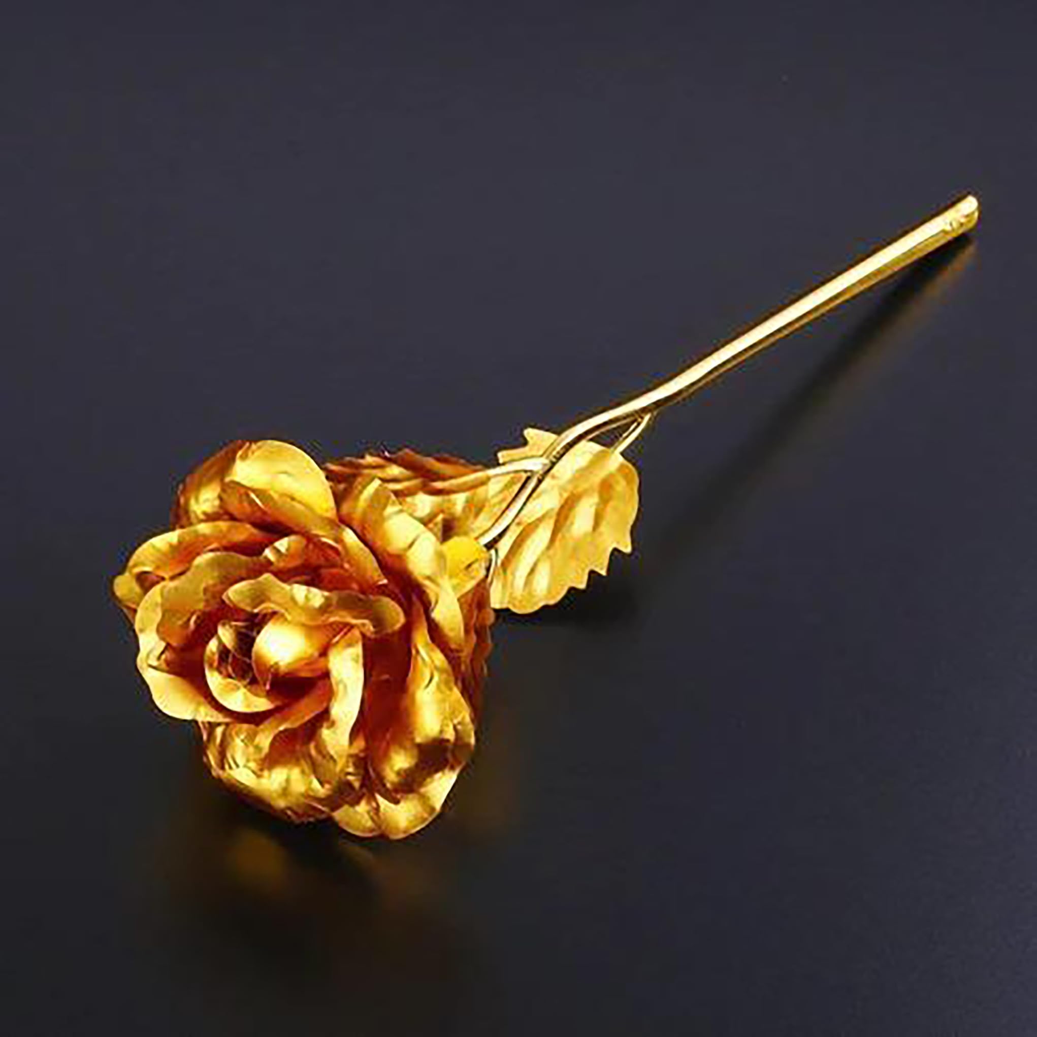 Jamboree!!! 24K Golden Rose 10 INCHES with Gift Box - Best Gift for Loves Ones, Valentine's Day, Mother's Day, Anniversary, Birthday-picture-12