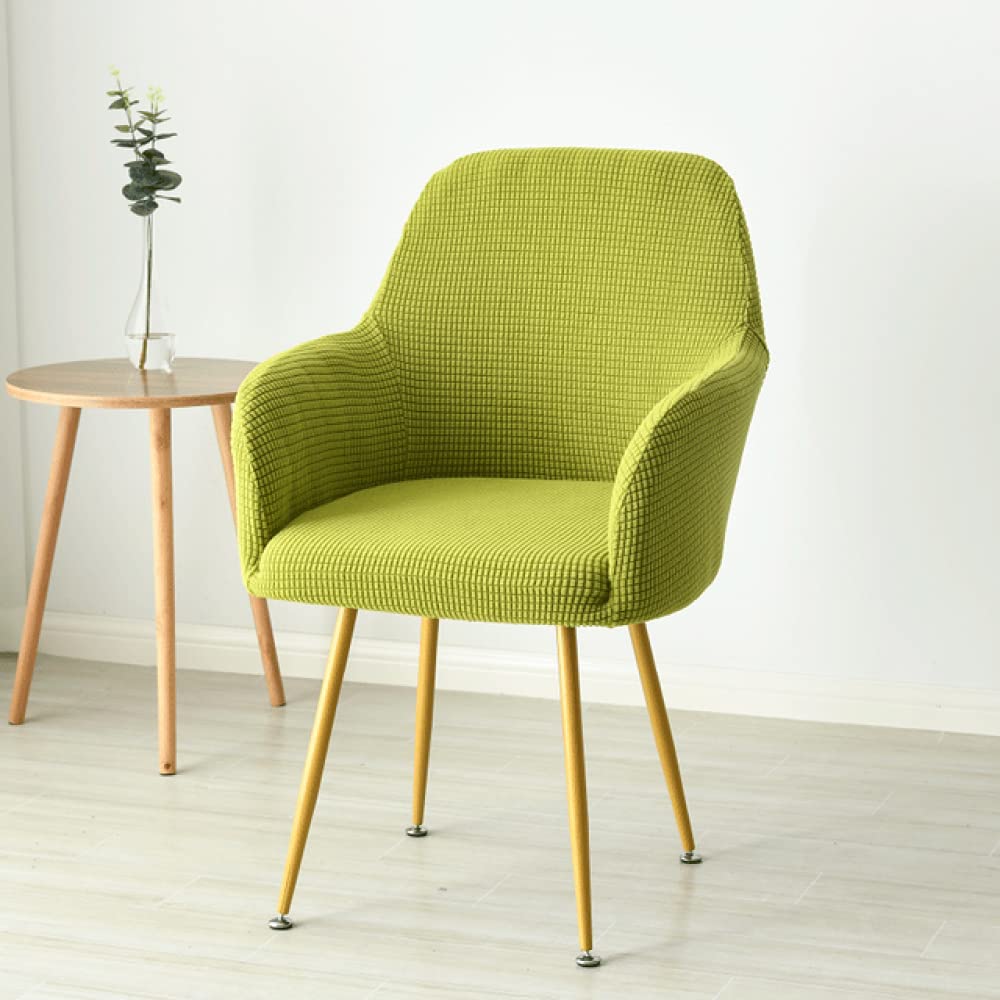 Housse de chaise de bar élastique N7 en polaire lavable pour salle à manger et hôtel