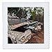 3D Rose Australia Boy Up Brook Old Trucks Square Quilt, 6 x 6