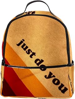 Just Do You Zaino casual a tracolla per studenti, scuola, borsa a mano – leggero