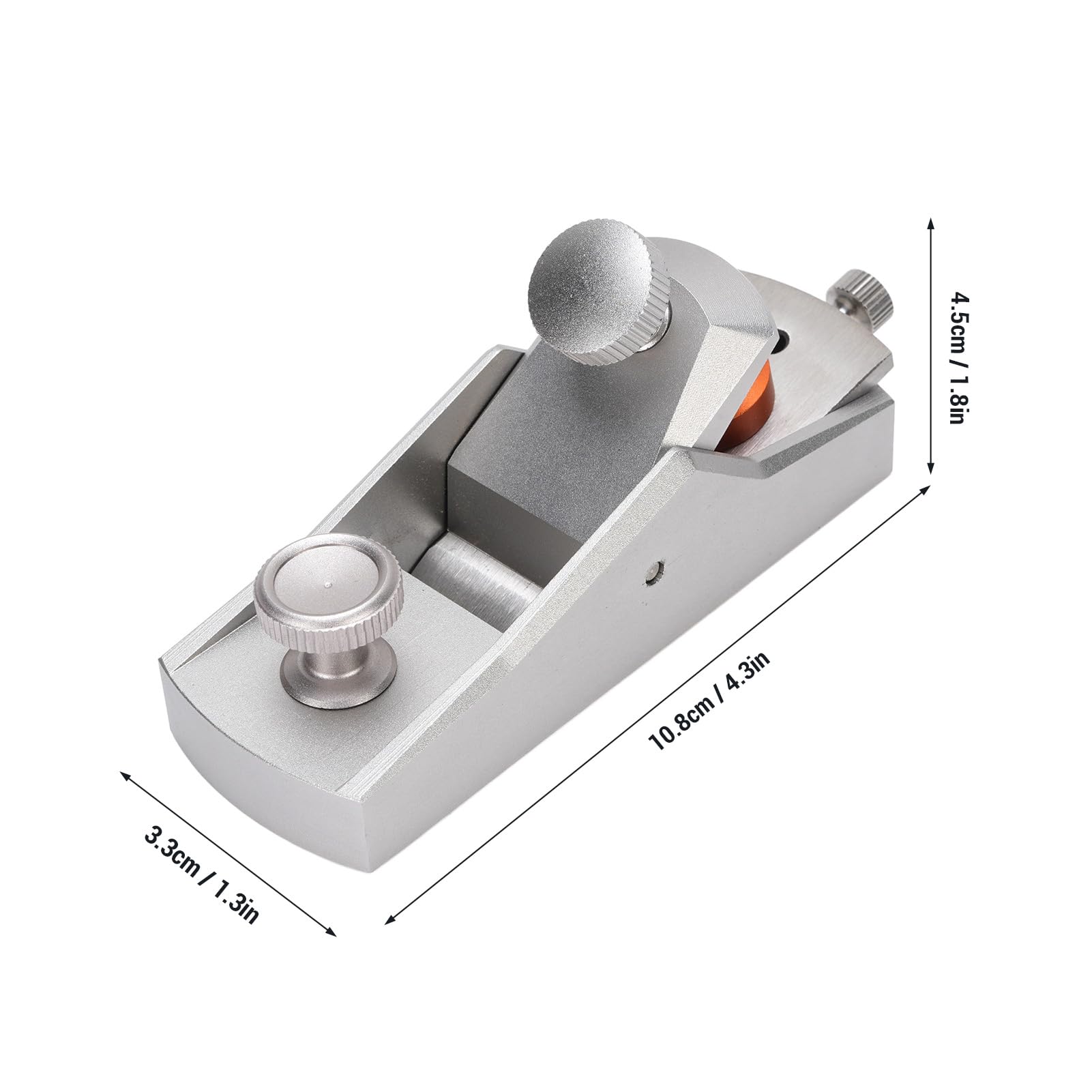 Mini Cepillo para Madera, Cepillo Manual De Carpintero Ajustable, Pequeña Herramienta para Trabajar Madera con Cuchilla de Acero VG10, para Artesanía