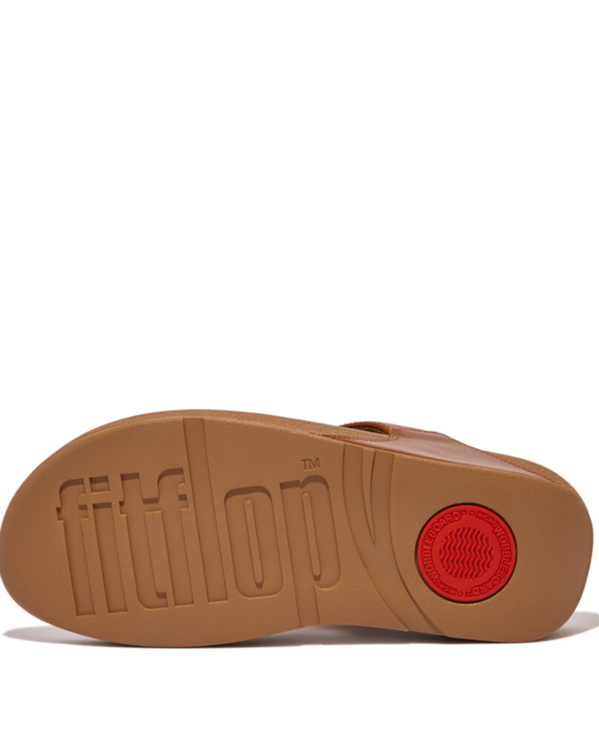 Fitflop Women's Lulu Leather Flip Flops, Toe-Post Sandals, Comfortable with Natural Arch Support - Light Tan - 4 UK