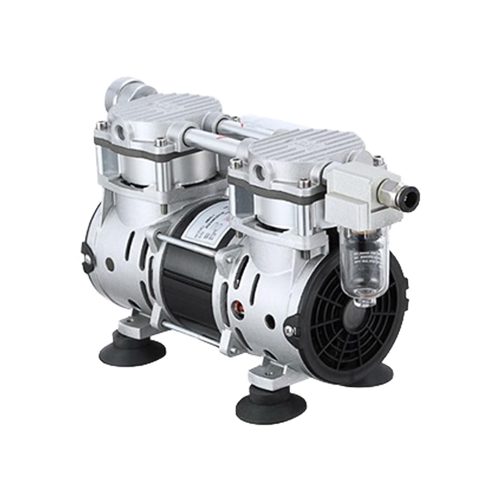 bomba de vacío, Bomba de vacío sin aceite, pequeña bomba industrial extracción aire, for salas pruebas, filtración por succión, presión negativa silenciosa(650H-45L-98Kpa)
