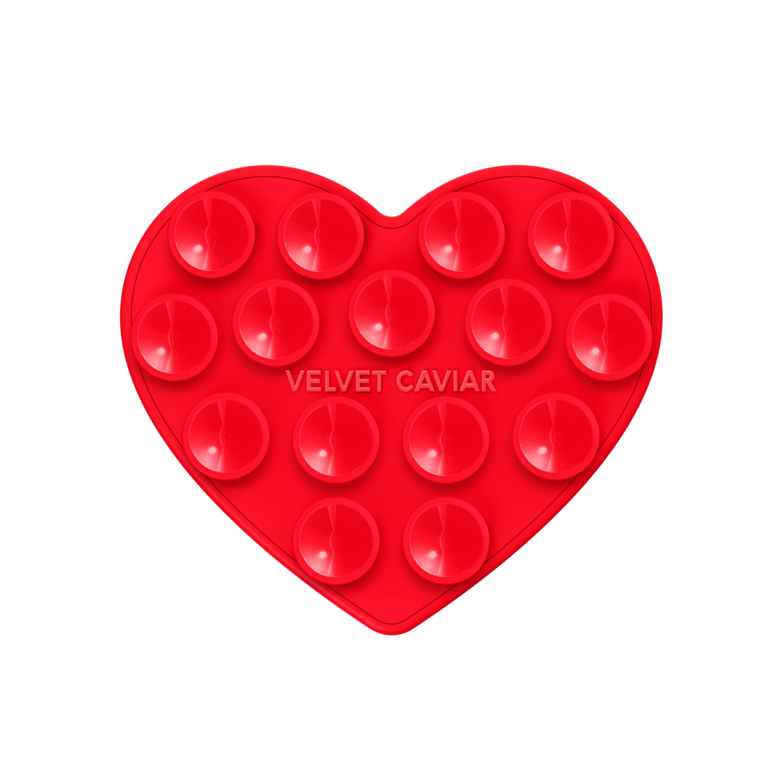 Support de coque de téléphone à ventouse MagSafe silicone adhésif cœur - 8