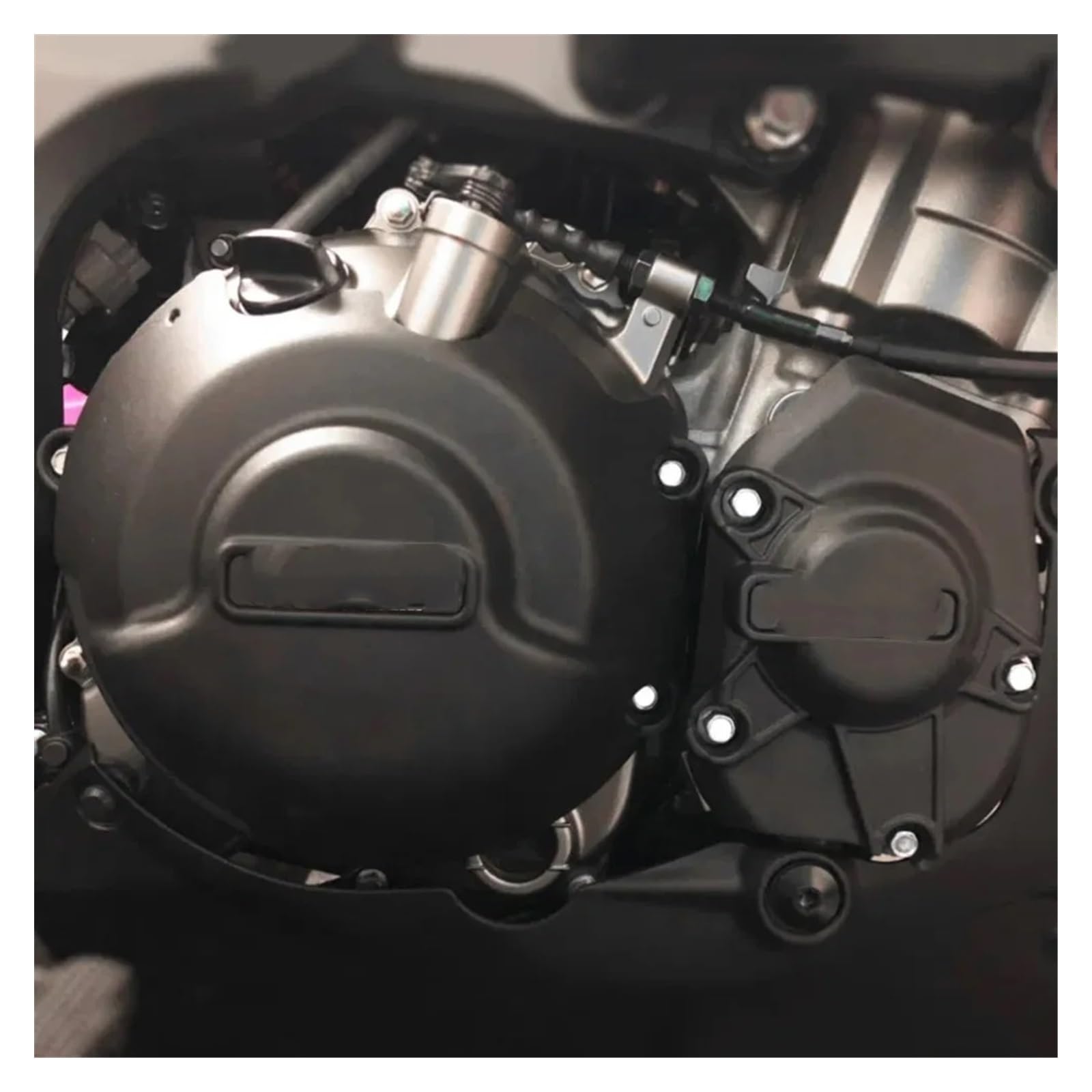Motorradkupplungsimpulsschutzabdeckung - Motorschutz Für Ka Z1000 Z1000SX Für NI&nja 1000SX Für Ver&sys 1000 2013-2016 Motorabdeckung Schutzhülle