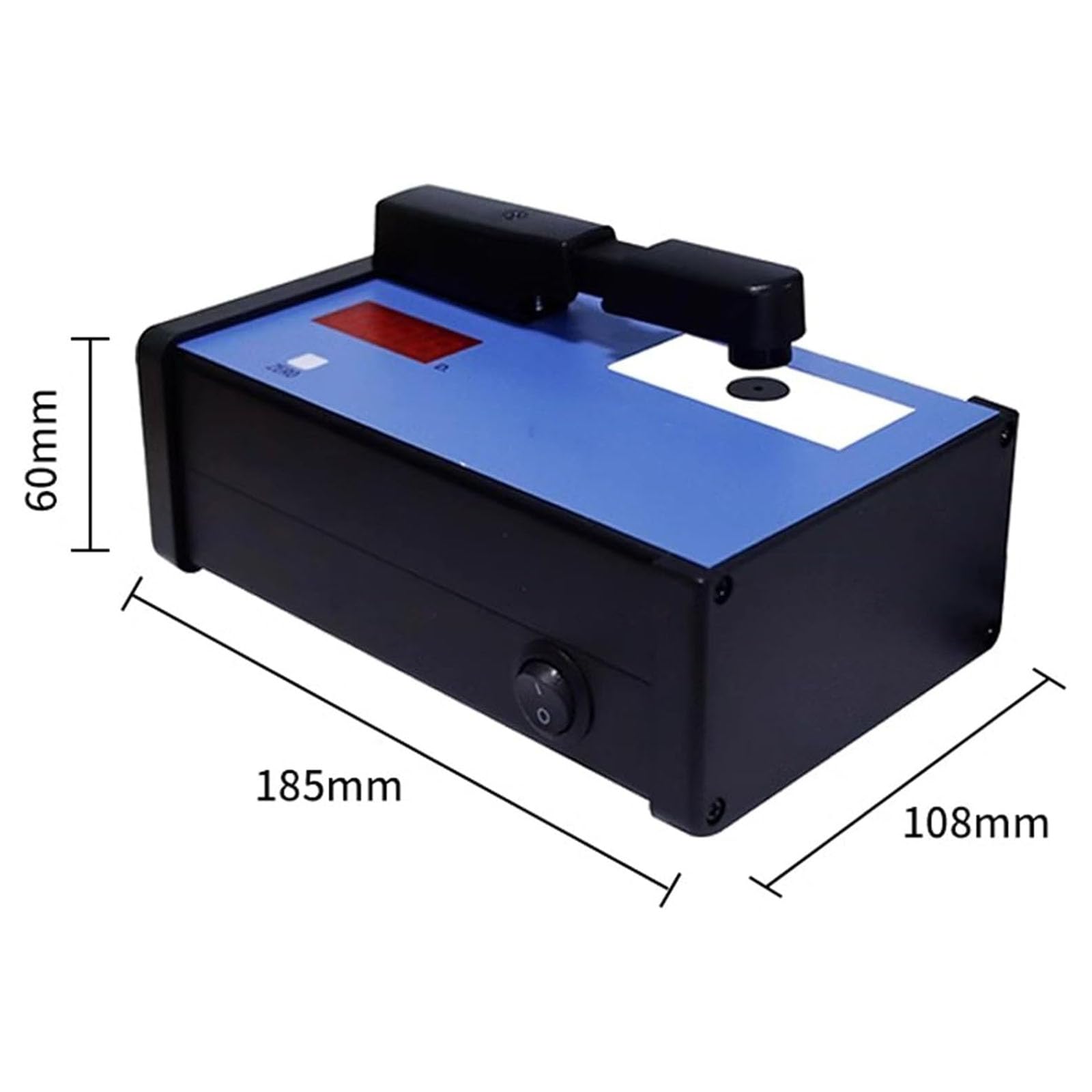 Densitometer, tragbares Übertragungsdichtemessgerät, Bereich 0,00–4,50, 1 s Lesezeit, 2,0 mm Lichtlochdurchmesser zum Testen von Dichtewert und Differenz