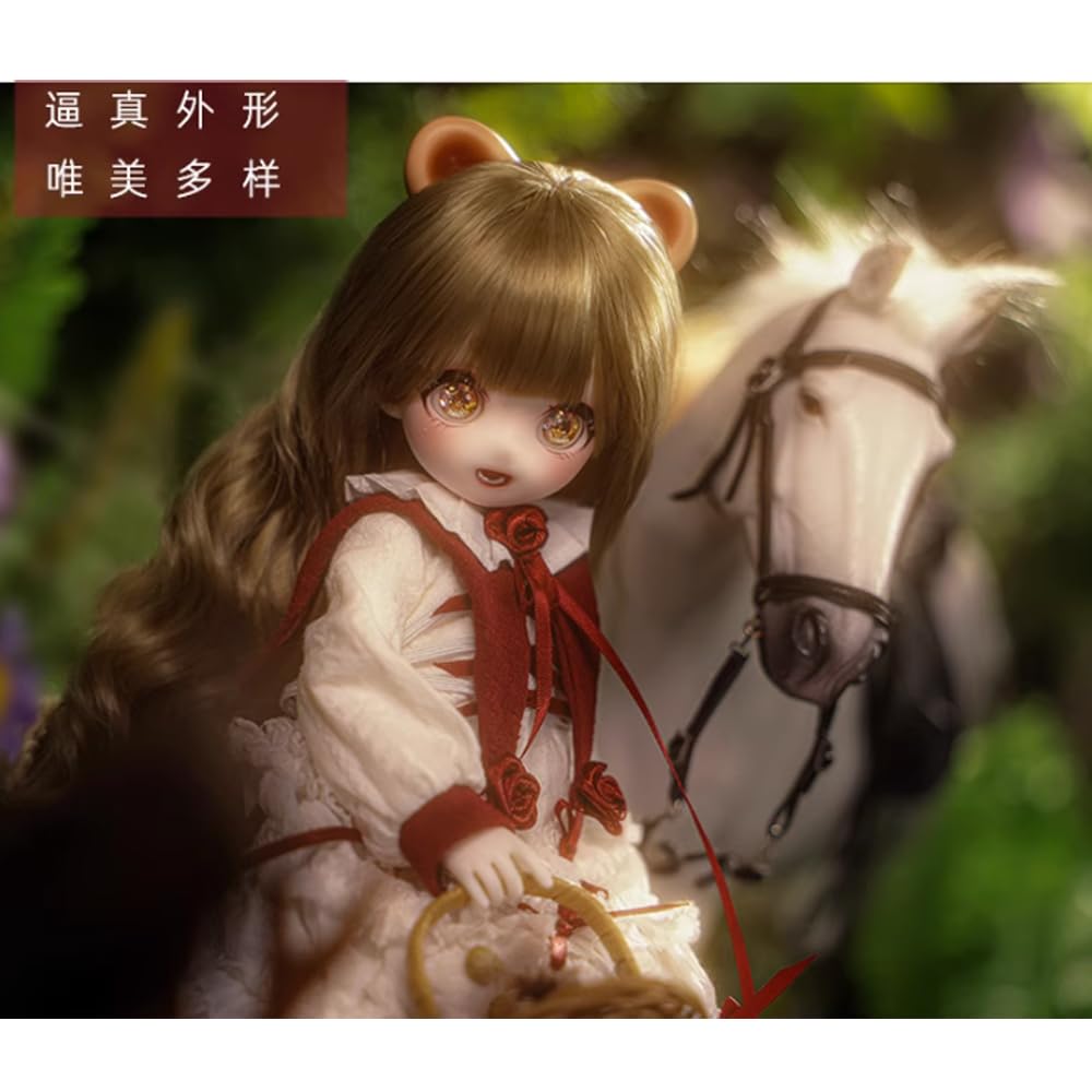 Amazon | KAKAA BJDドール フルセット 1/6 球体関節人形 31cm SD 樹脂