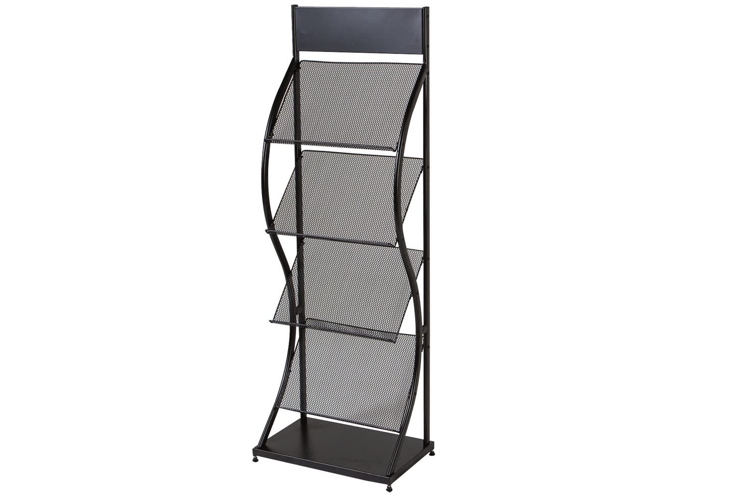 Linno DOUBLE A4 BROCHURE LITERATURE DISPLAY STAND MAGAZINE RACK FOR RECEPTION SHOWROOM