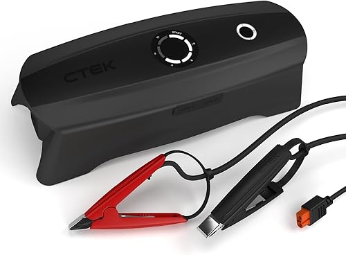 CTEK CS Free®, cargador de batería portátil de 12 V, cargador 4 en 1 con cargador de batería de alta tecnología, para automóvil, teléfono,