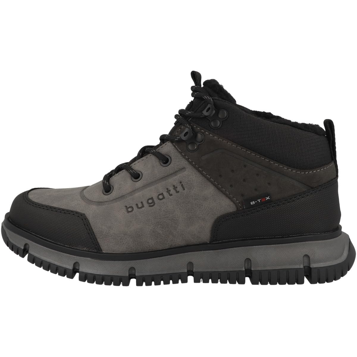 bugatti 341-AC250-5050 XL - Herren Boots - 1015-Black-Grey