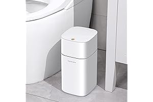 funest Bathroom Trash Can with Lids - Perfect for Litter