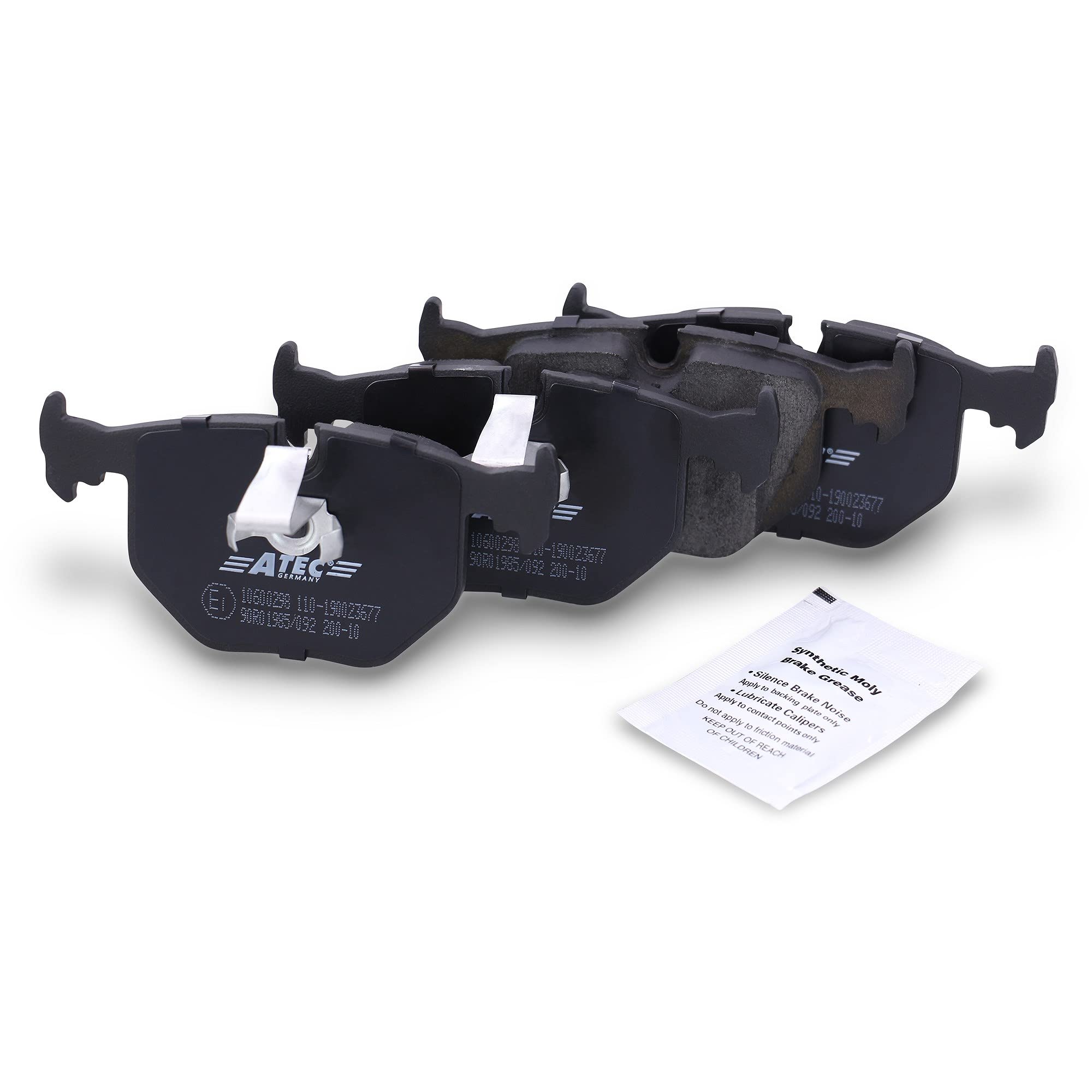BESTPRICE Juego de frenos eje trasero incl. discos de freno Ø 320 mm ventilados + pastillas de freno traseras, compatible con BMW X3 (E83)