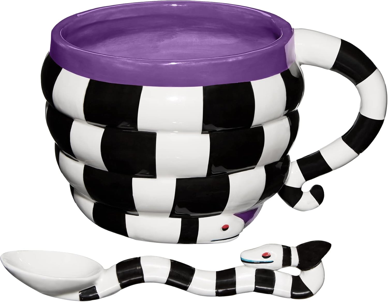 Spirit Halloween Beetlejuice Sandworm Soup Mug With Spoon Officially Licensed