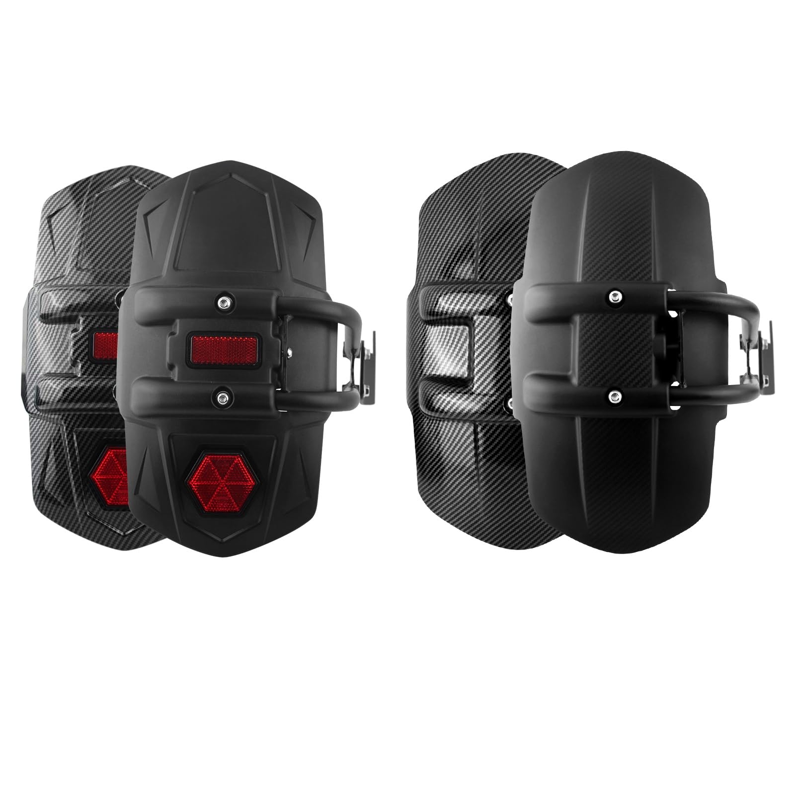 BeNsil Parafanghi Moto per B&MW F800R F 800 R 2009-2020 Moto Parafango Posteriore Parafango Copertura Pneumatico Hugger Moto Parafango Posteriore Staffa Paraspruzzi Paraspruzzi (Color : 1)